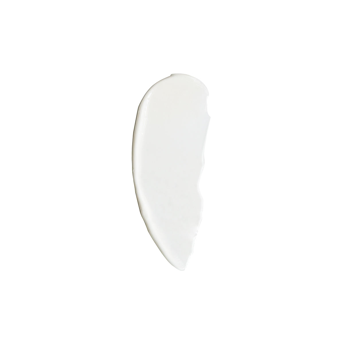 A smooth, white, creamy smear of CMT Post-Procedure Cream™ by Revision Skincare, featuring neurocosmetic technology, is shown on a plain white background.