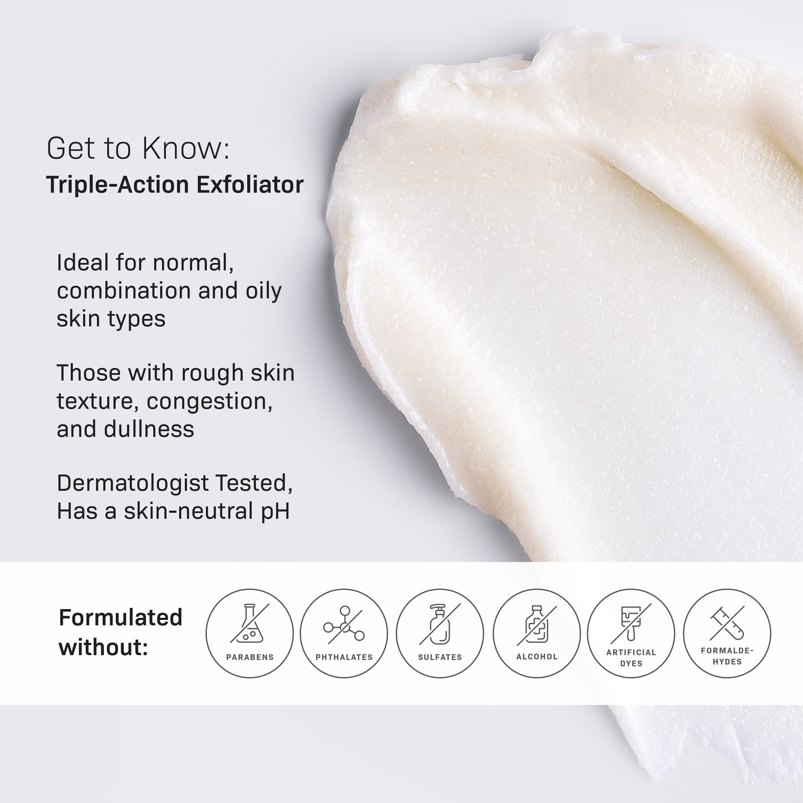 Triple-Action Exfoliator