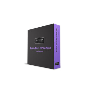 Pre and Post Procedure Limited Edition Trial Regimen Set. Box Front