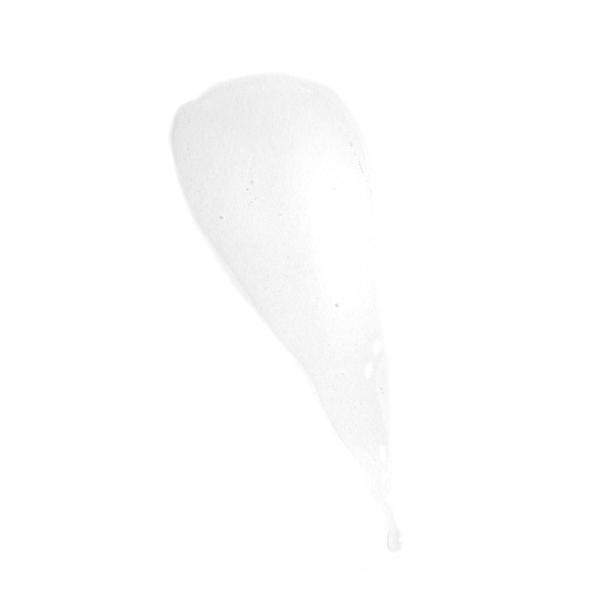 A clear, glossy teardrop of liquid on a white background represents Revision Skincare Soothing Facial Rinse 6.7 fl oz, a gentle solution ideal for sensitive skin.