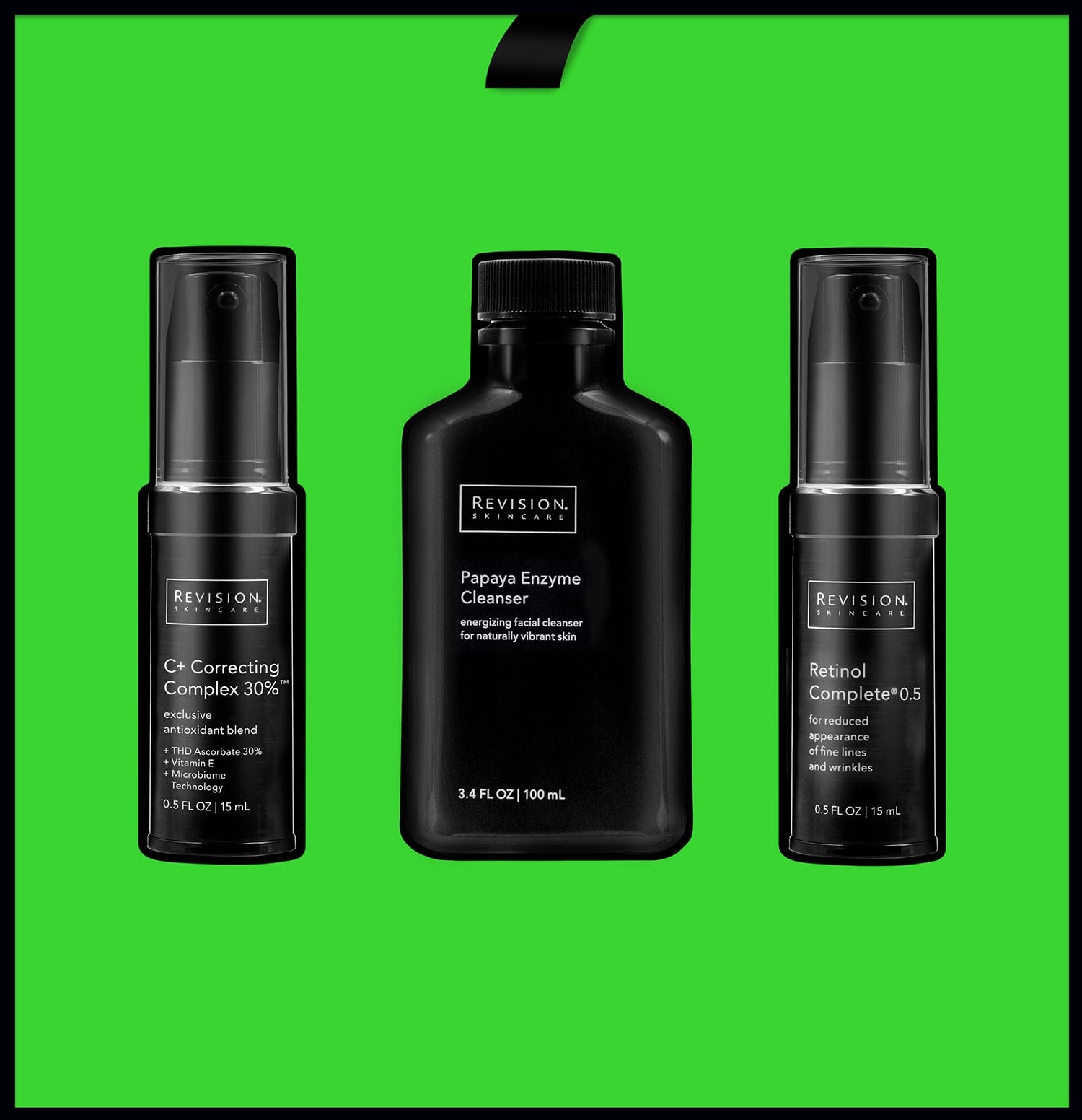 The Revision Starter Limited Edition Trial Regimen Collection. Interior