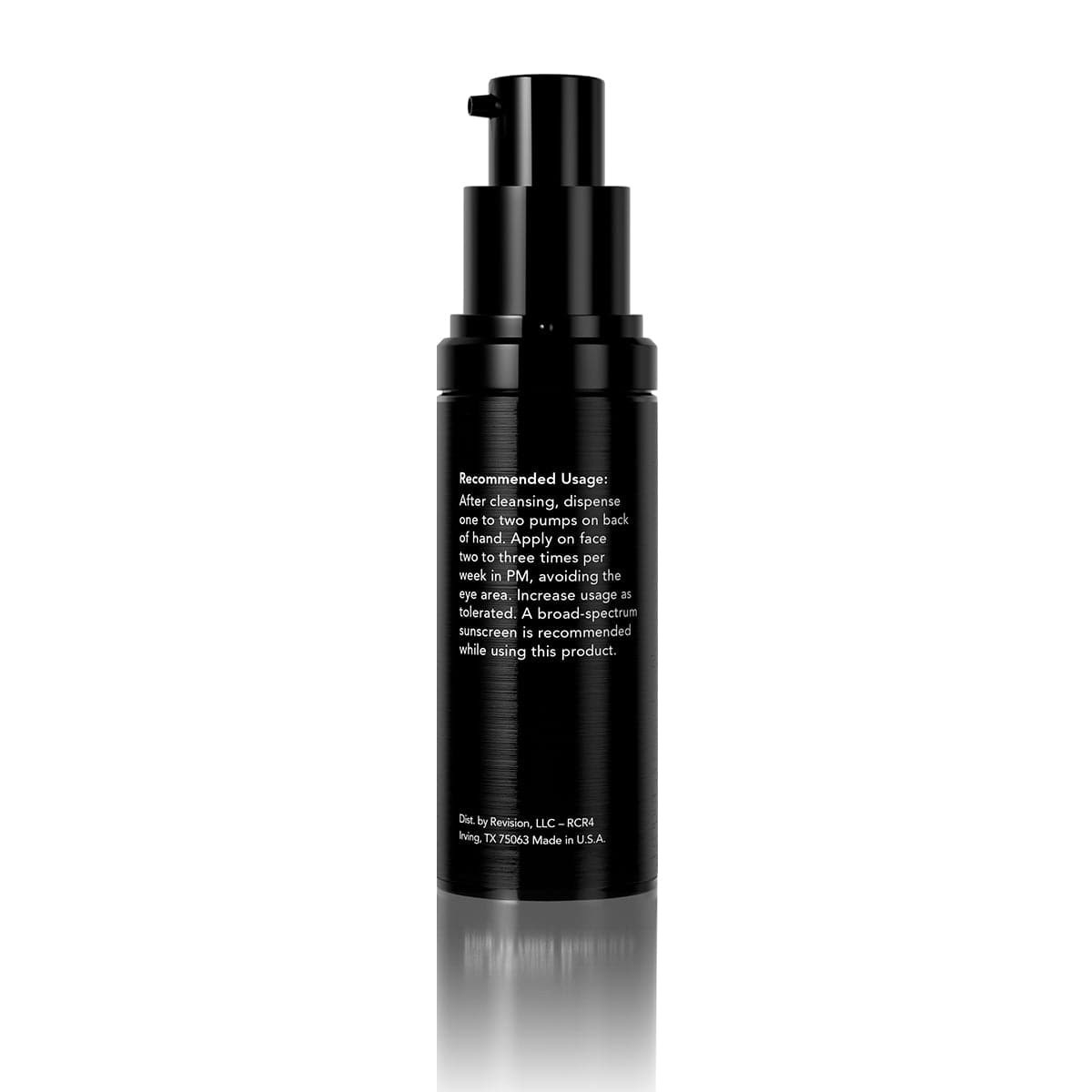 Retinol Complete 0.5- for reduced appearance of fine lines and wrinkles. Pump Back