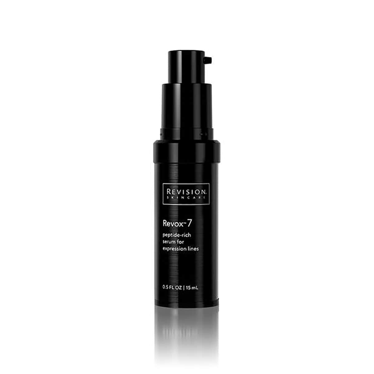 Revox 7- peptide-rich serum for expression lines. Pump Front